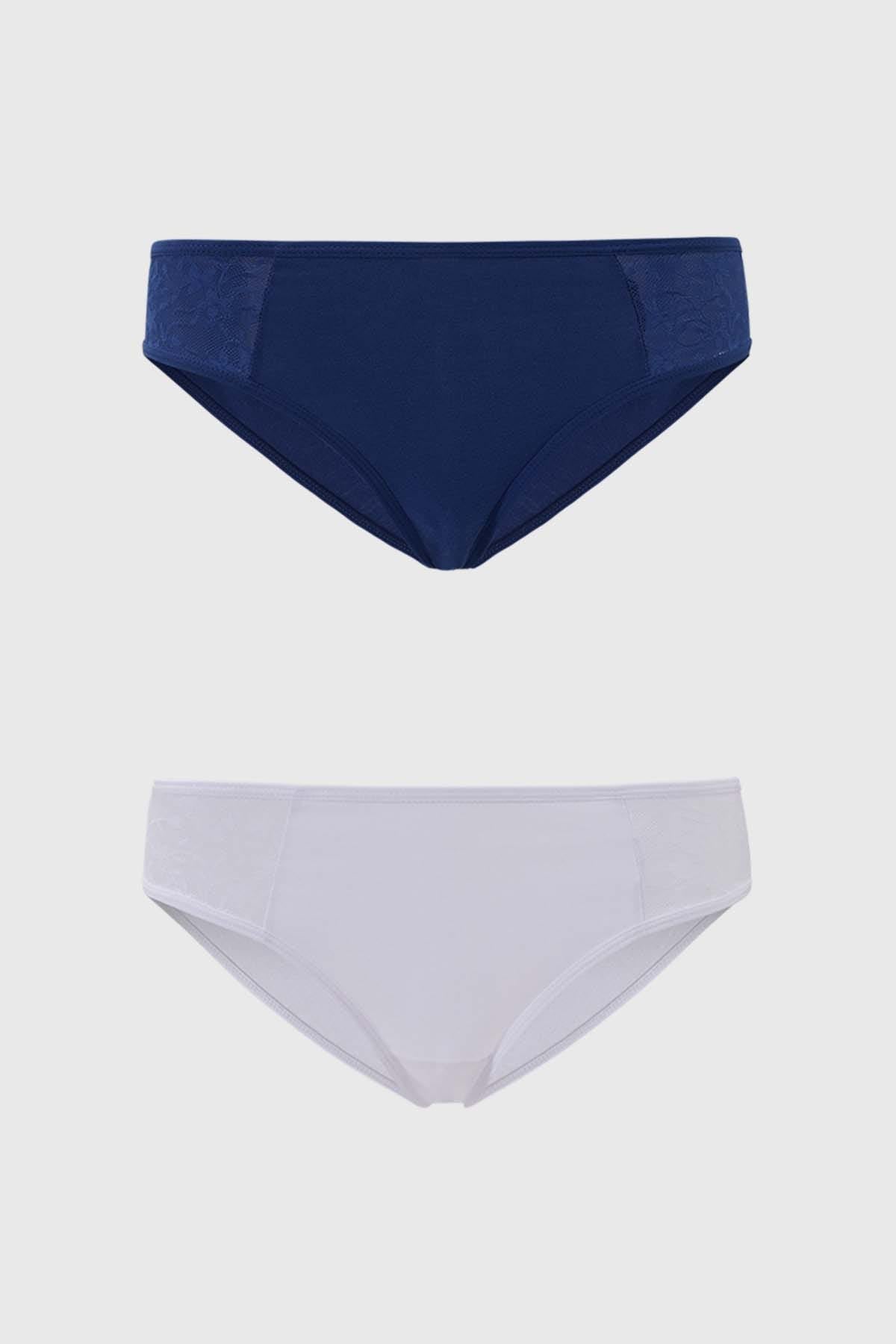 Calzón Mujer Bipack Pantaleta Blanco
