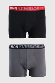 Boxer Hombre Negro