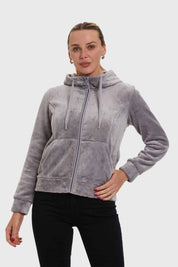 Polar Mujer Entallado Gris