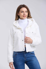 Polar Mujer Tipo Chaqueta Crudo