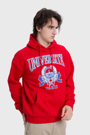 Polerón Hombre College Rojo