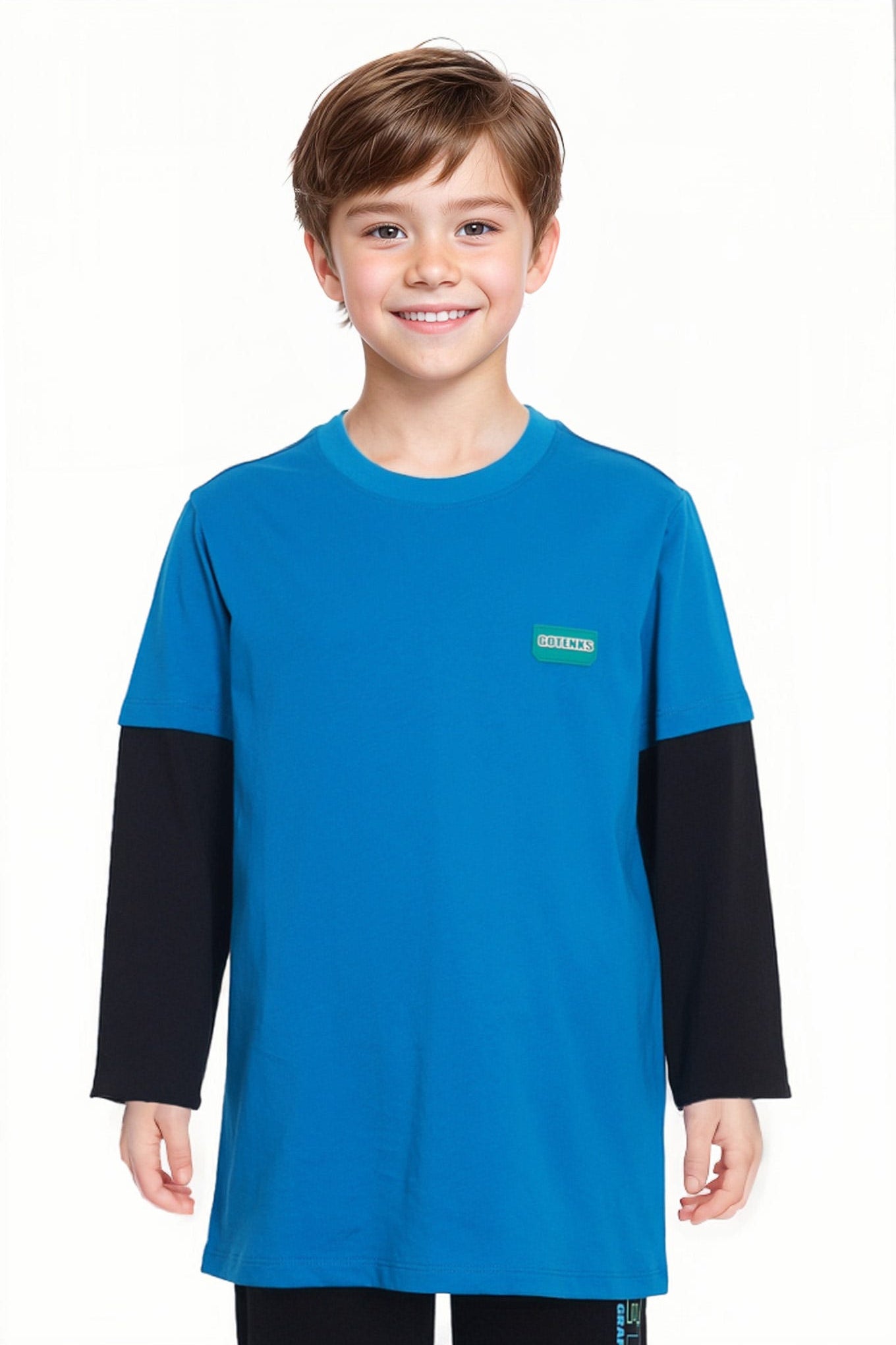 POLERA NIÑO DRAGON BALL PETROLEO