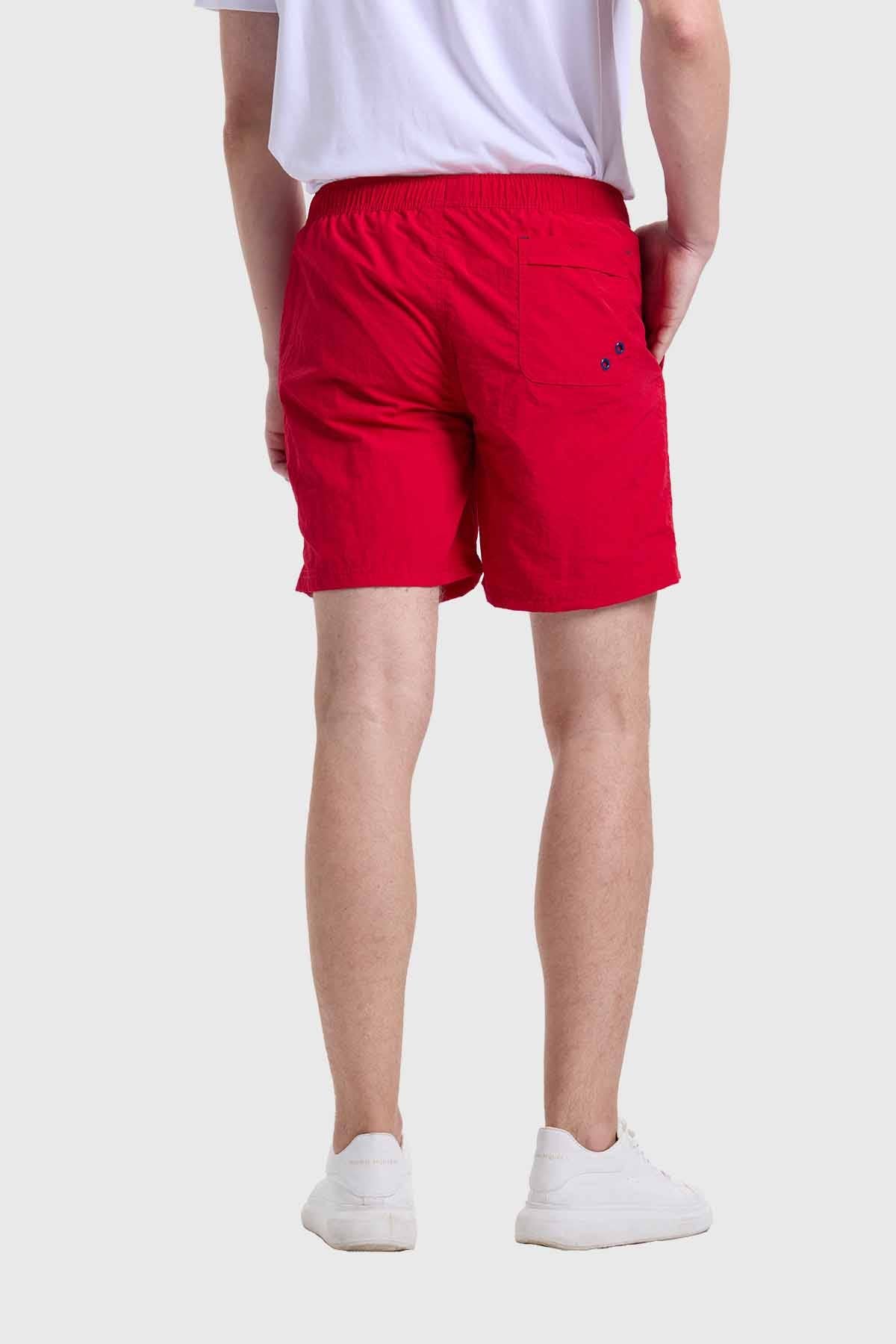 Short De Baño Hombre Rojo V