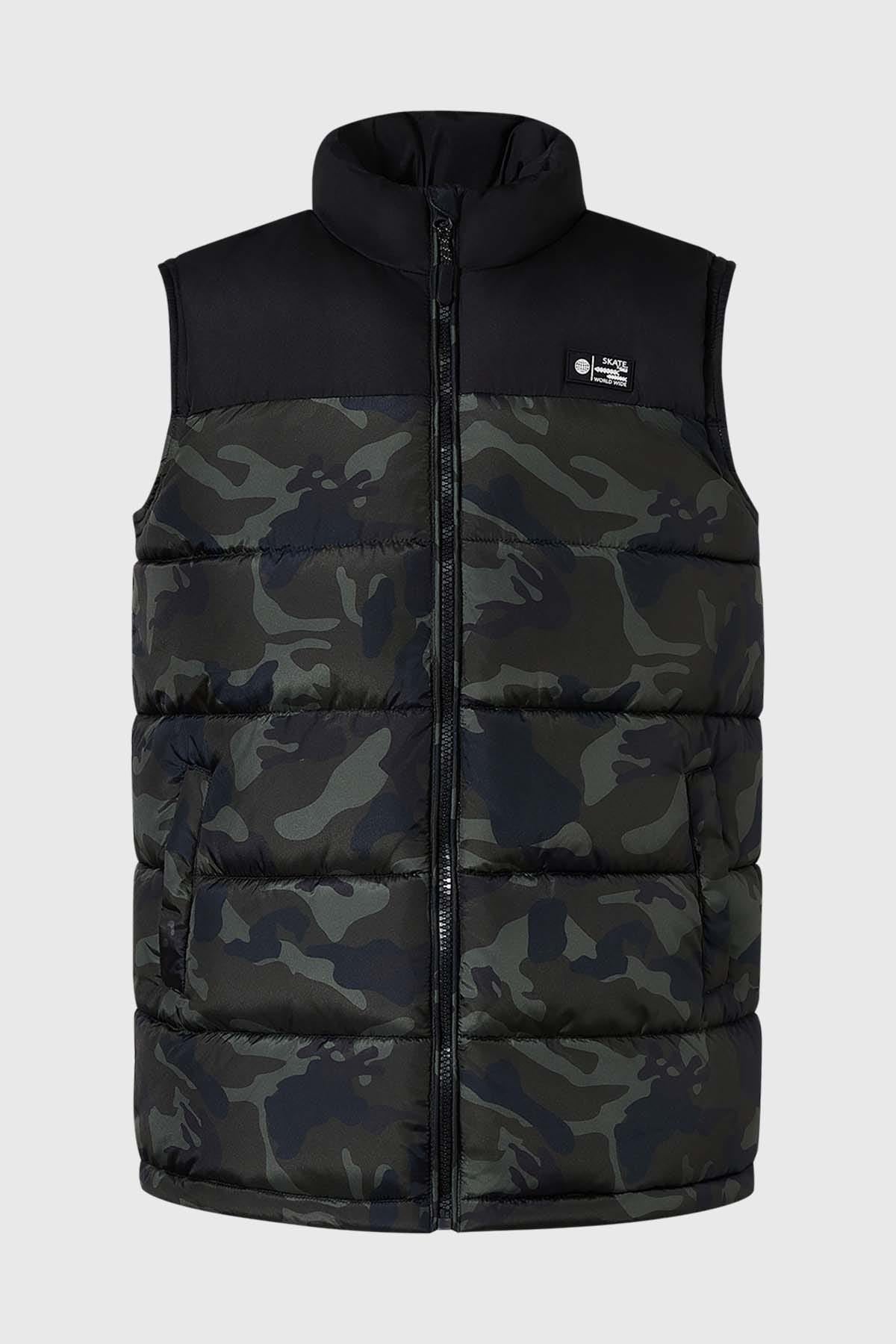 Parka Niño Militar Negro