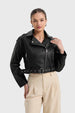 Chaqueta Mujer Biker Negro