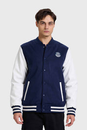 Chaqueta Hombre Varsity Azul