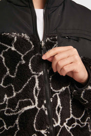 Polar Hombre Reversible Print Negro