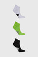Calceta Deportiva Hombre Tripack Verde Ii Fsp