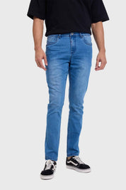 Jeans Hombre Skinny Azul