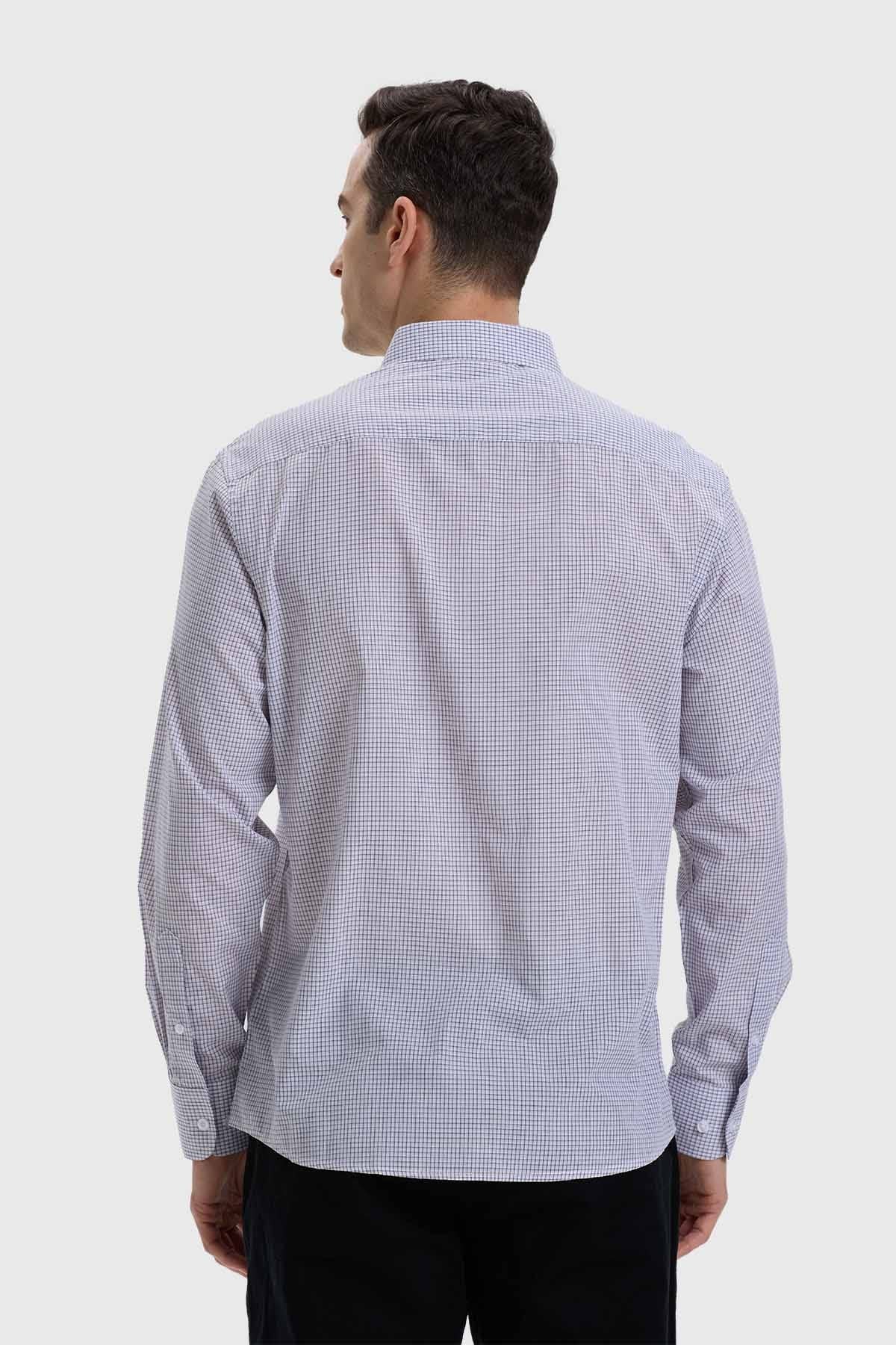 Camisa Hombre Fantasía Blanco