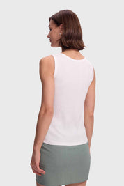 Polera Mujer Rib Rayas Y Blanco