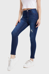Jeans Skinny Lia Mujer Azul