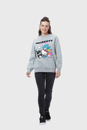 Polerón Mujer Hello Kitty Gris