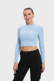 Polera Mujer Beatle Celeste