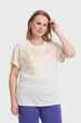Polera Mujer Dorada Arena