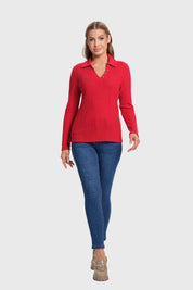 Sweater Mujer Camman Rojo