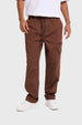 Pantalón Hombre Cargo Pretina Chocolate