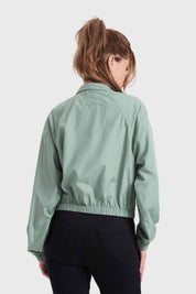 Chaqueta Mujer Cortaviento Verde