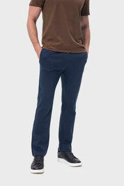 Pantalón Buzo Hombre Calce Recto Azul