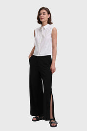Blusa Mujer Aplicación Strass Crudo