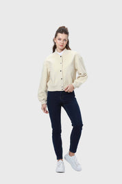 Chaqueta Mujer Bomber Nude