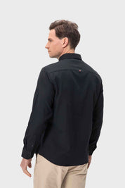 Camisa Hombre Oxford Negro
