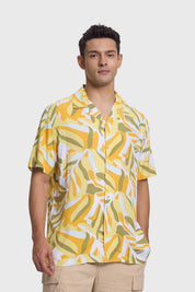 Camisa Hombre Print Blanco