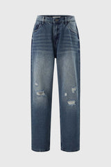 Jeans Roturas Niño Azul