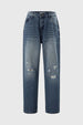 Jeans Niño Roturas Azul