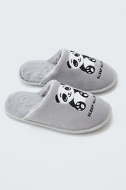Pantufla Mujer Polar Gris
