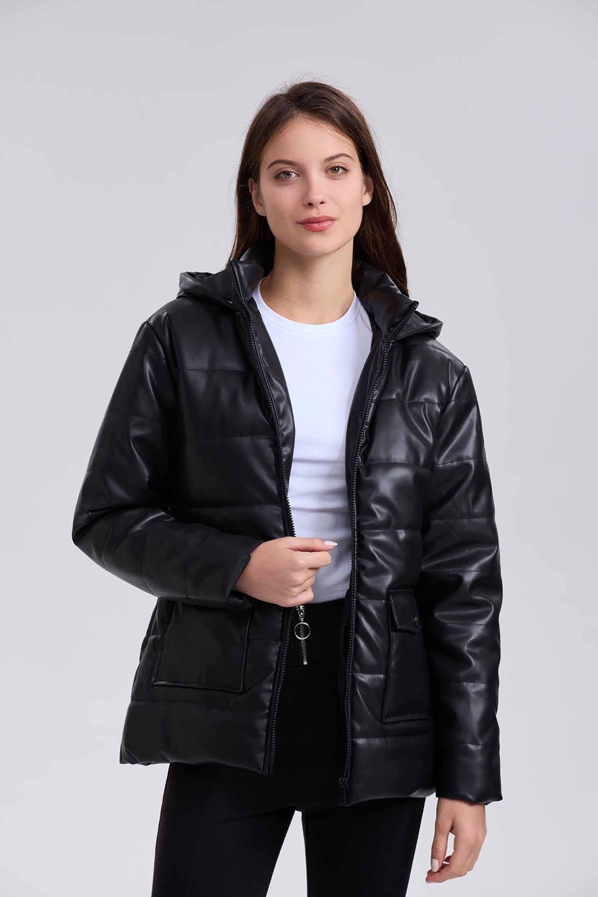 Parka Mujer Negro