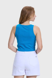 Polera Mujer Sudadera Azul