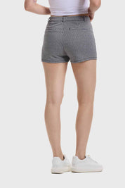 Short Mujer Vichy Negro