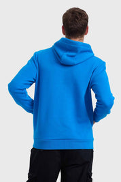Polerón Hombre Hoodie Básico Azul