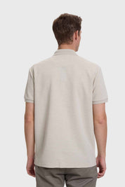 Polera Hombre Textura Gris