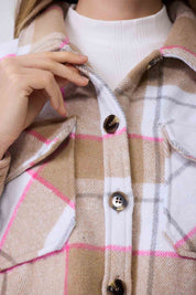 Sobrecamisa Mujer Leñadora Beige