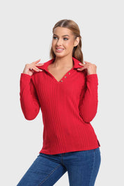 Sweater Mujer Camman Rojo