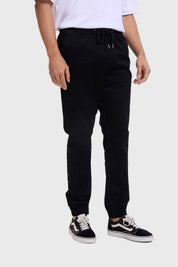 Pantalón Hombre Jogger Twill Negro