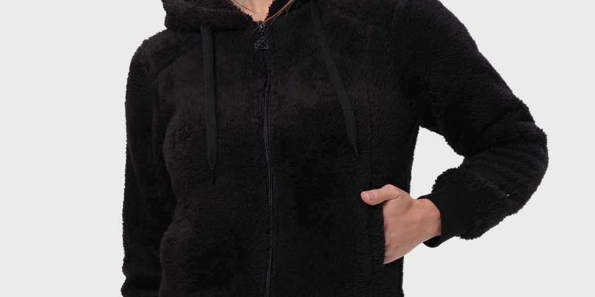 Polar Mujer Peludo Negro