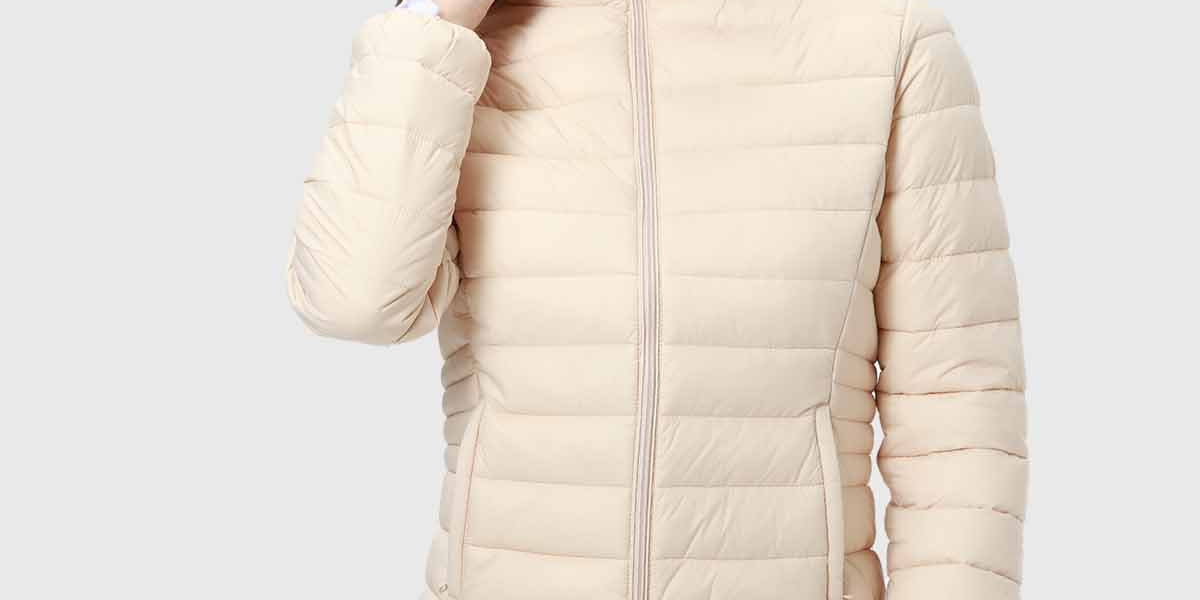 Parka Mujer Corta Plummy Beige