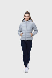 Parka Mujer Corta Plummy Gris