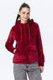 Polar Mujer Entallado Burdeo