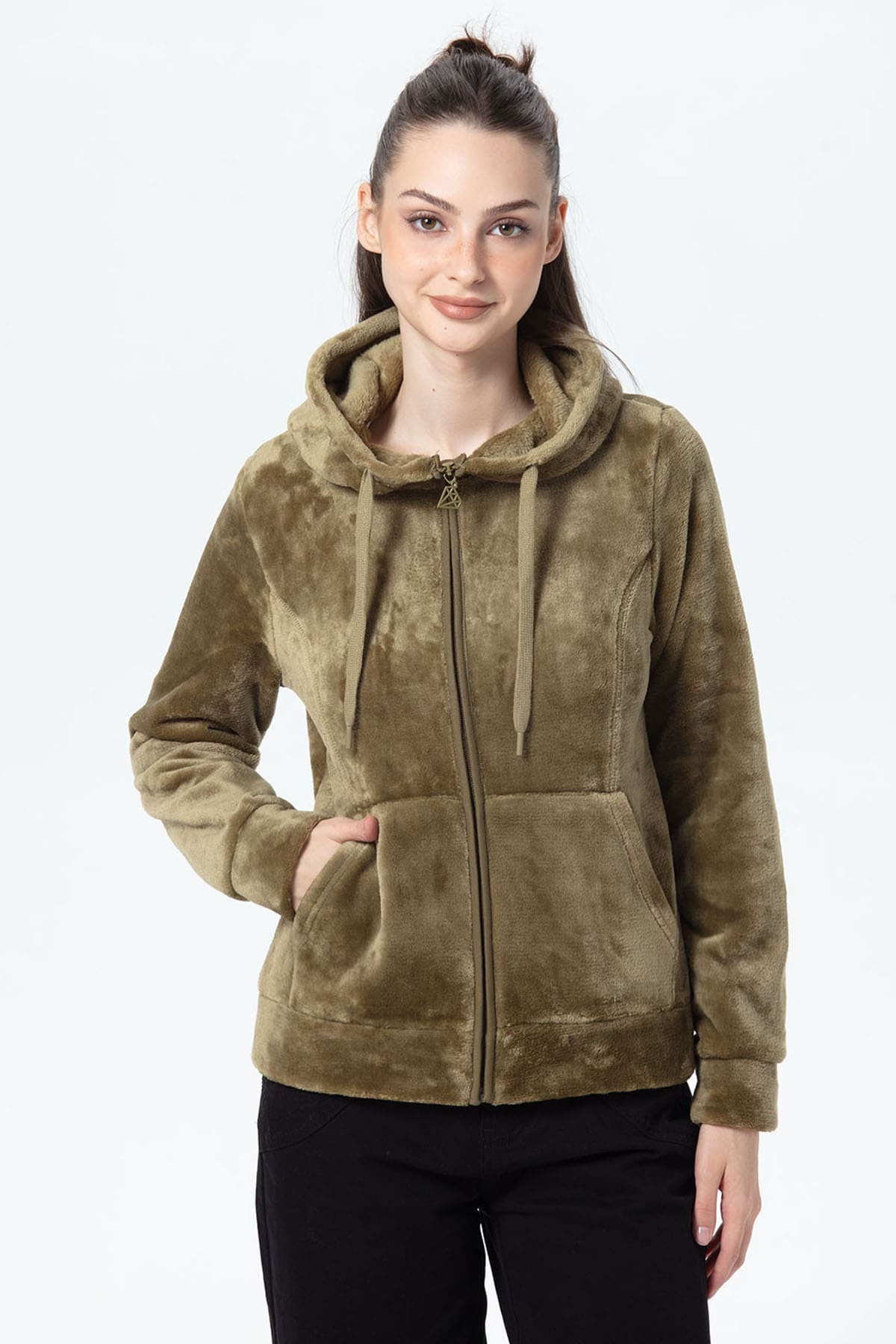 Polar Mujer Entallado Verde