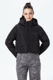 Parka Mujer Puffa Ajustable Negro