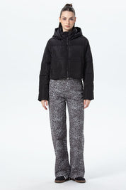 Parka Mujer Puffa Ajustable Negro