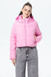 Parka Mujer Puffa Ajustable Rosado