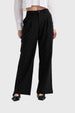 Pantalón Mujer Con Bolsillos Negro