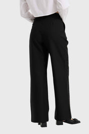 Pantalón Mujer Con Bolsillos Negro