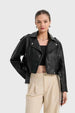 Chaqueta Mujer Biker Negro
