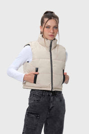 Parka Mujer Reversible Nude Nude / M